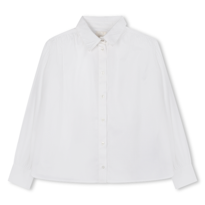 Camicia in cotone jacquard GIVENCHY 
                        BAMBINA