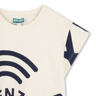 T-shirt in felpa stampata KENZO KIDS 
                    BAMBINA