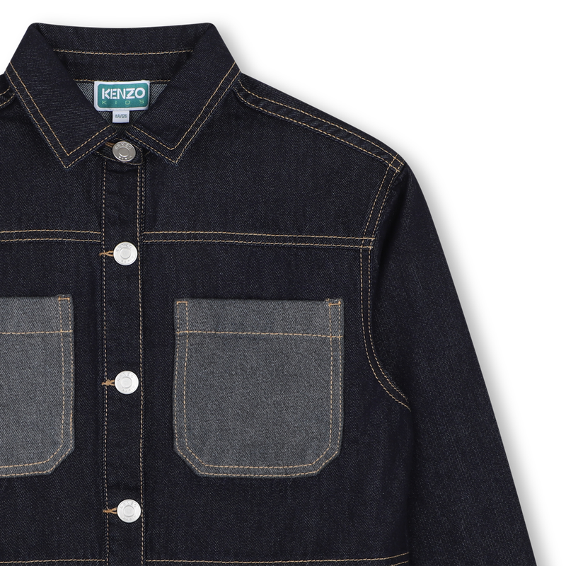 Camicia in denim KENZO KIDS 
                        RAGAZZO