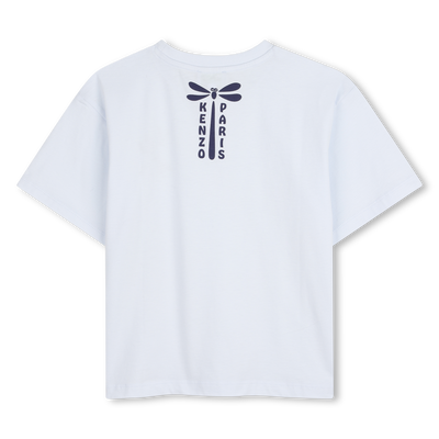 T-SHIRT A MANICHE CORTE KENZO KIDS BAMBINA