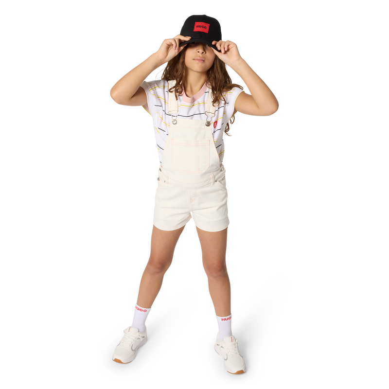 PANTALONCINI TUTA HUGO 
                        BAMBINA