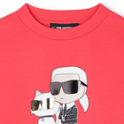 Felpa in doppio jersey KARL LAGERFELD KIDS 
                    BAMBINA