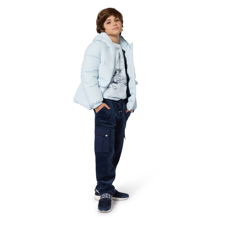 Pantaloni in velluto BOSS 
                        RAGAZZO