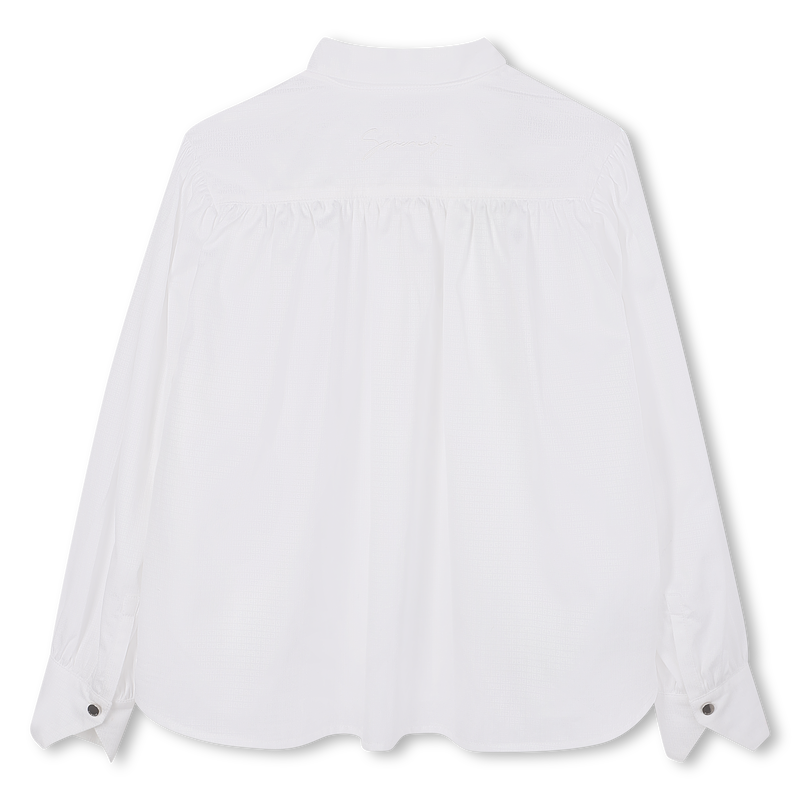 Camicia in cotone jacquard GIVENCHY 
                        BAMBINA