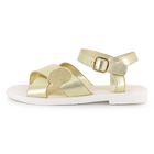 Sandali in pelle di vacchetta KARL LAGERFELD KIDS 
                    BAMBINA
