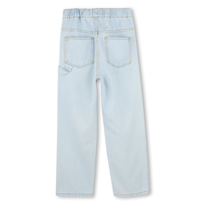 Jeans con stampe logo KENZO KIDS 
                        RAGAZZO