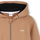 Cardigan con cappuccio BOSS 
                    BAMBINO