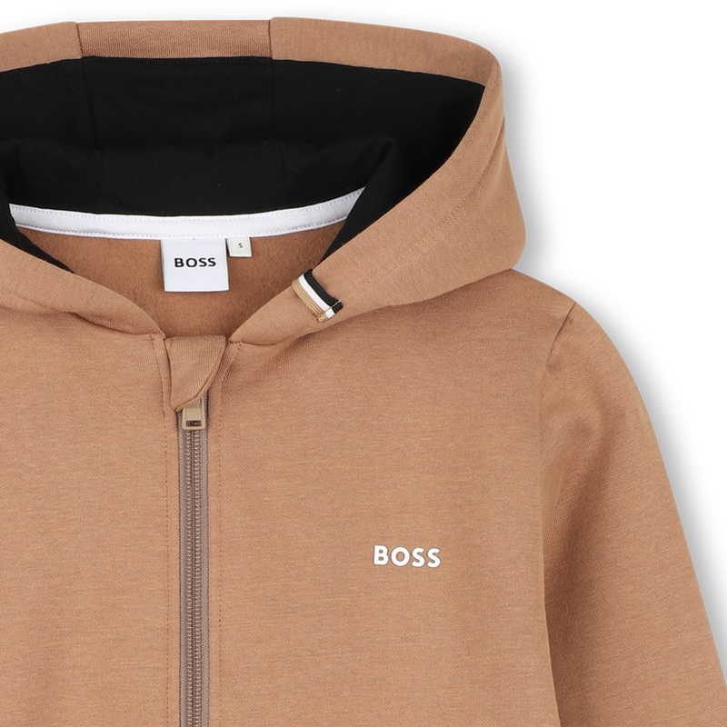 Cardigan con cappuccio BOSS 
                        BAMBINO