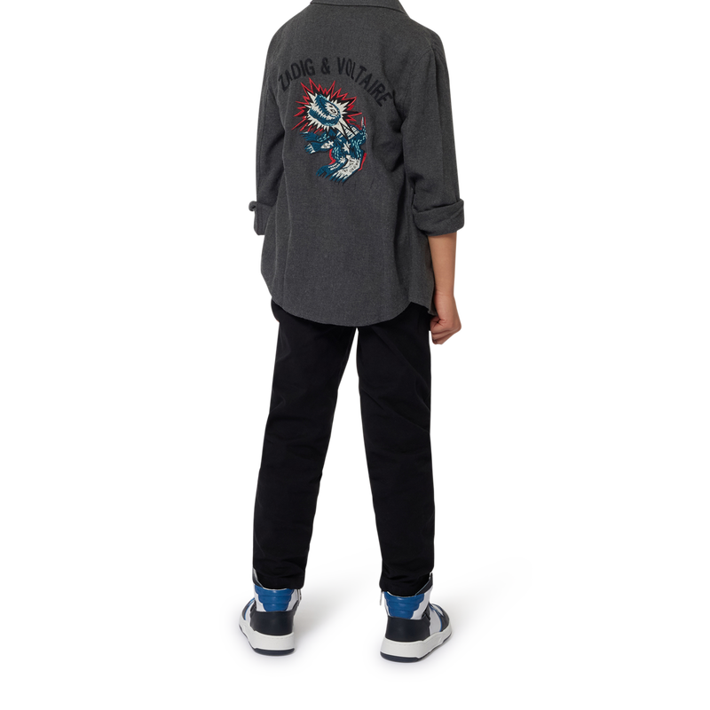 Pantaloni in twill ZADIG & VOLTAIRE 
                        RAGAZZO