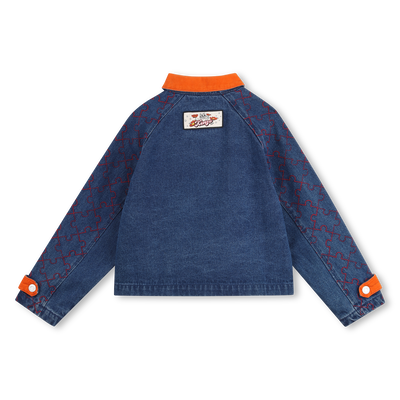 Giacca in denim KENZO KIDS BAMBINA