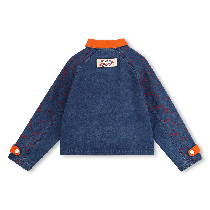 Giacca in denim KENZO KIDS 
                        BAMBINA