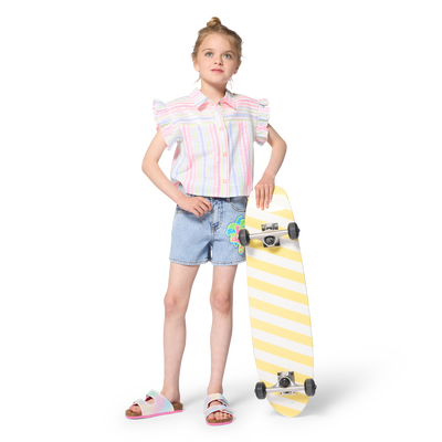 PANTALONCINI IN DENIM BILLIEBLUSH BAMBINA