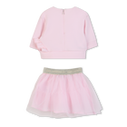 Set felpa e gonna KARL LAGERFELD KIDS 
                    BAMBINA