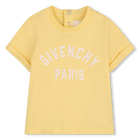 T-shirt a maniche corte, GIALLO, hi-res