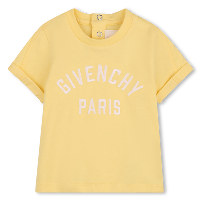 T-SHIRT A MANICHE CORTE GIVENCHY RAGAZZO