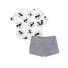 Set t-shirt e pantaloncini KARL LAGERFELD KIDS 
                    BAMBINA