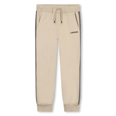 Pantaloni da jogging treccia LANVIN RAGAZZO