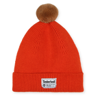 Berretto con pompon in maglia TIMBERLAND 
                    RAGAZZO