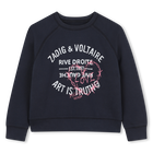 Felpa stampata ZADIG & VOLTAIRE 
                    BAMBINA
