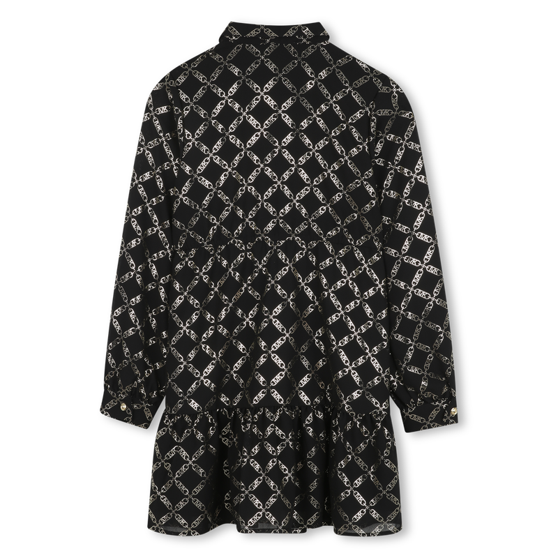 Abito a maniche lunghe in poliestere MICHAEL KORS 
                        BAMBINA