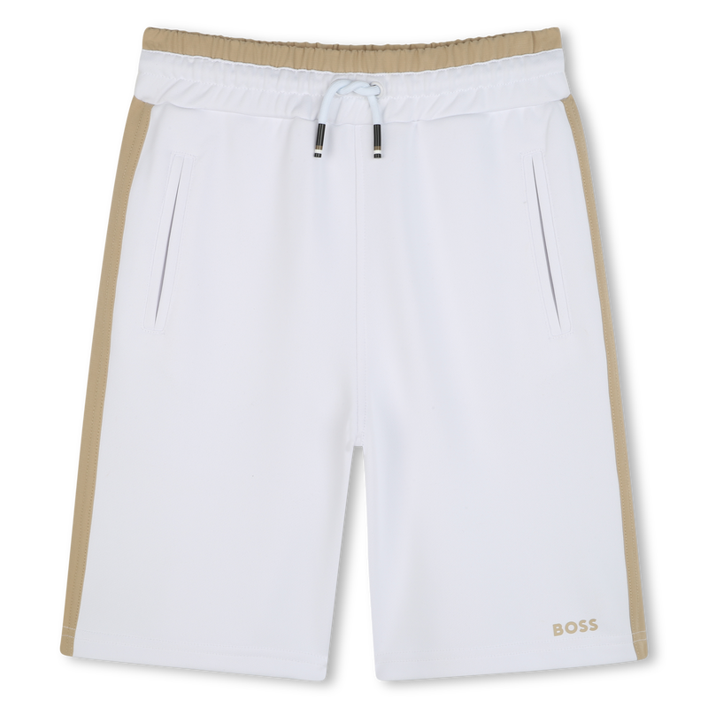 Bermuda con bande laterali BOSS 
                        RAGAZZO