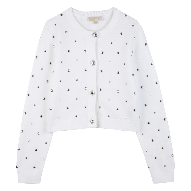 CARDIGAN CON BOTTONI MICHAEL KORS 
                        BAMBINA