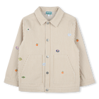 Giacca a righe in twill KENZO KIDS 
                    UNISEX