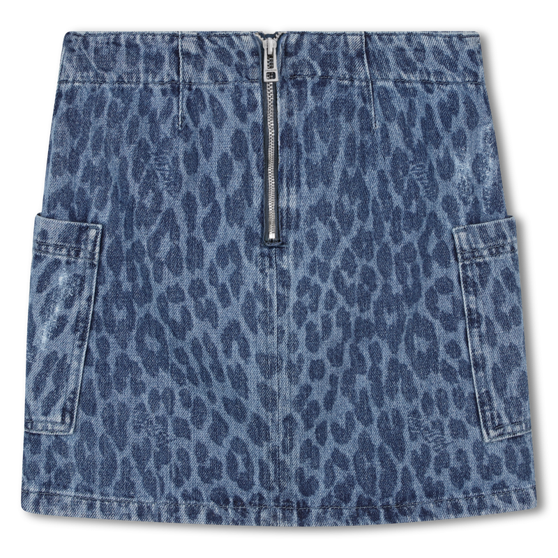 Gonna in denim leopardata ZADIG & VOLTAIRE 
                        BAMBINA