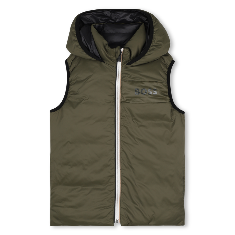 Giubbotto imbottito reversibile BOSS 
                        RAGAZZO