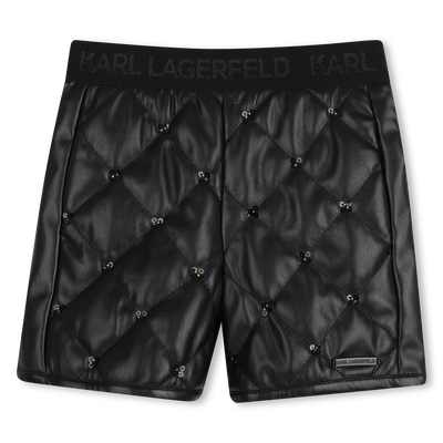 Bermuda con strass KARL LAGERFELD KIDS BAMBINA