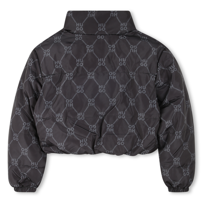 Piumino corto double face HUGO 
                        BAMBINA