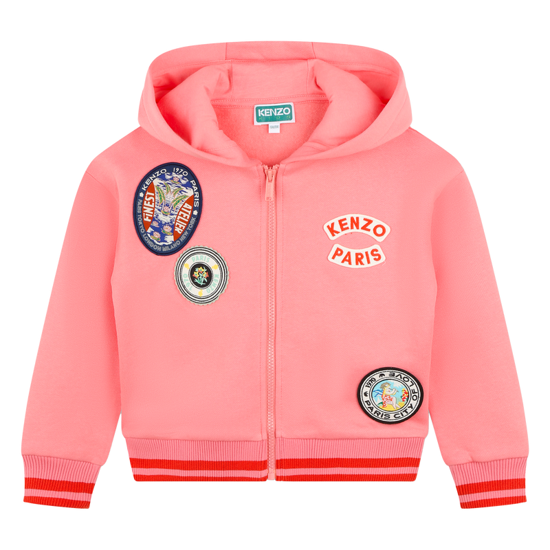 Felpa con zip KENZO KIDS 
                        BAMBINA