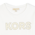 T-shirt in jersey a maniche lunghe MICHAEL KORS 
                    BAMBINA