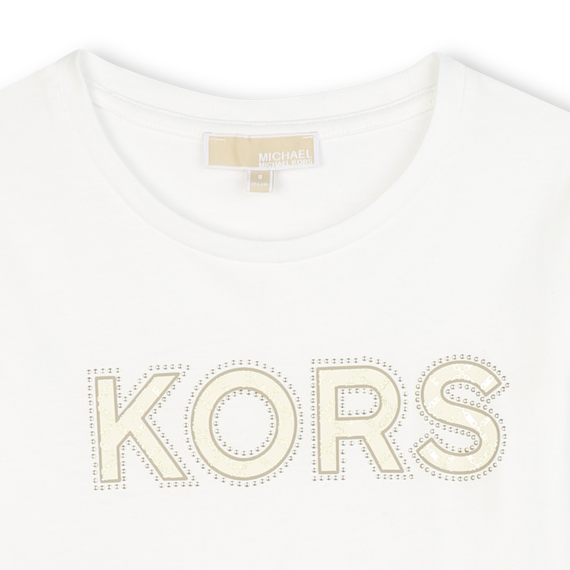 T-shirt in jersey a maniche lunghe MICHAEL KORS 
                        BAMBINA
