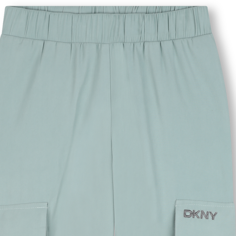 Pantaloni fluidi a gamba larga DKNY 
                        BAMBINA