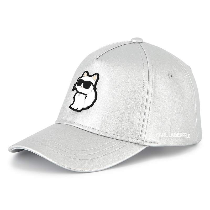 Cappello regolabile con badge KARL LAGERFELD KIDS 
                        BAMBINA