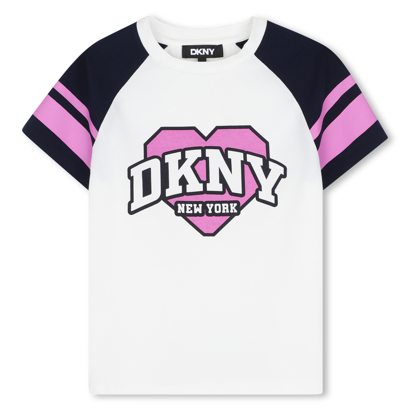 T-shirt a maniche corte DKNY 
                        BAMBINA