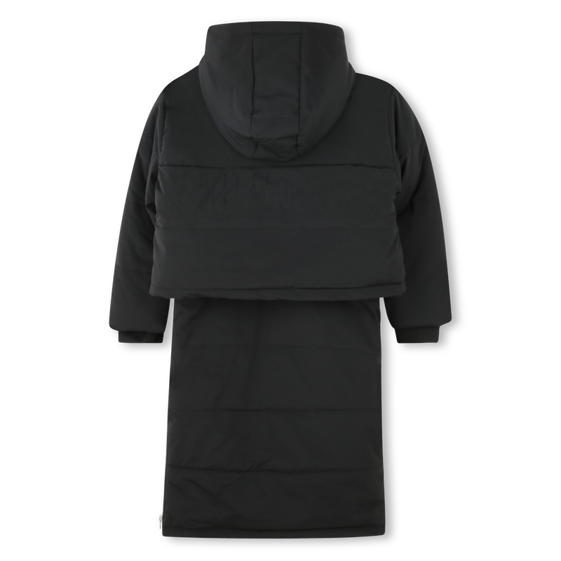 Convertible Hooded Puffer HUGO 
                        BAMBINA