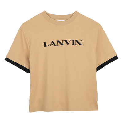 T-shirt a maniche corte LANVIN RAGAZZO