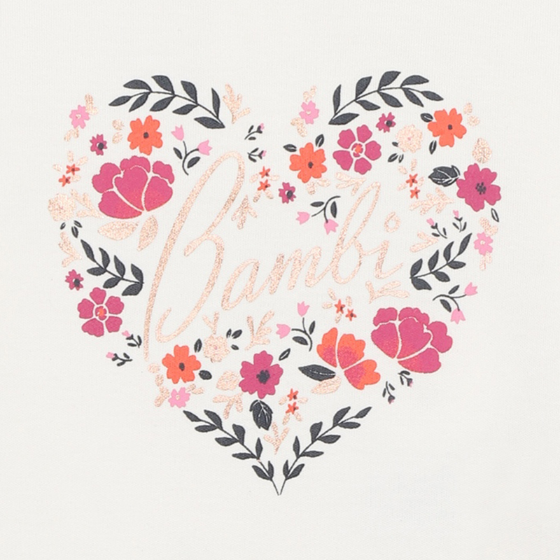 T-shirt con stampa applicata CARREMENT BEAU 
                        BAMBINA