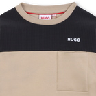 Felpa girocollo HUGO 
                    RAGAZZO