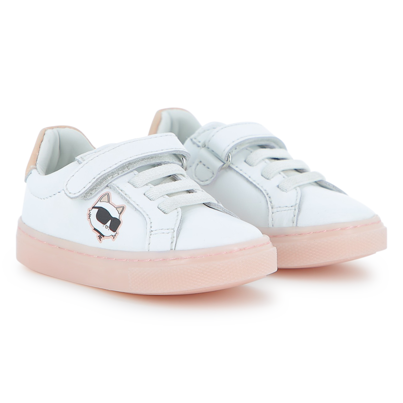 SNEAKERS STRINGATE KARL LAGERFELD KIDS 
                        BAMBINA