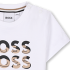 T-shirt a maniche corte BOSS 
                    RAGAZZO
