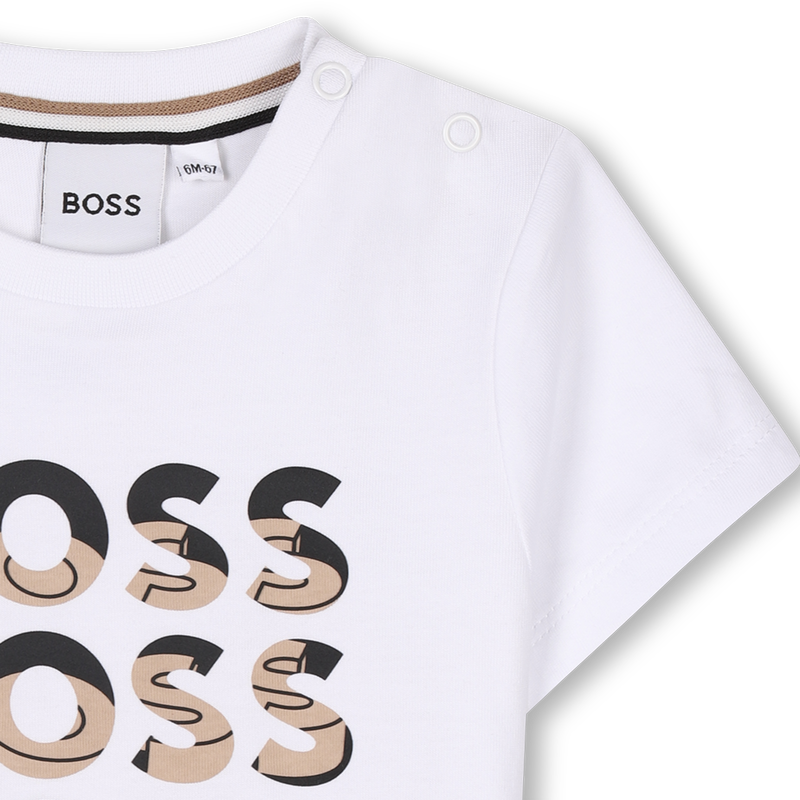 T-shirt a maniche corte BOSS 
                        RAGAZZO