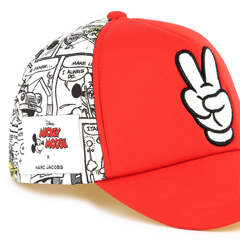 Cappellino ricamato MARC JACOBS 
                        RAGAZZO