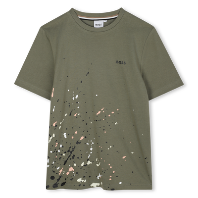 T-shirt a maniche lunghe BOSS RAGAZZO