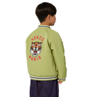 Bermuda tinta unita in cotone KENZO KIDS 
                    RAGAZZO