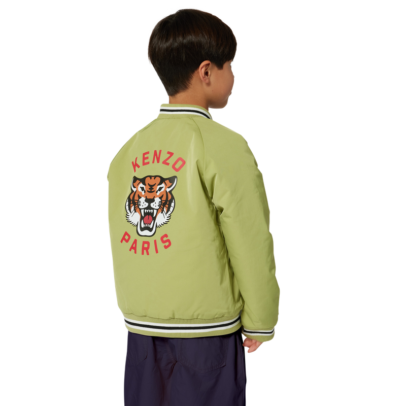 Bermuda tinta unita in cotone KENZO KIDS 
                        RAGAZZO