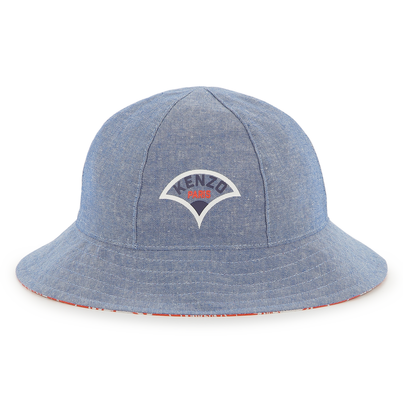 Bob reversibile in cotone KENZO KIDS 
                        UNISEX