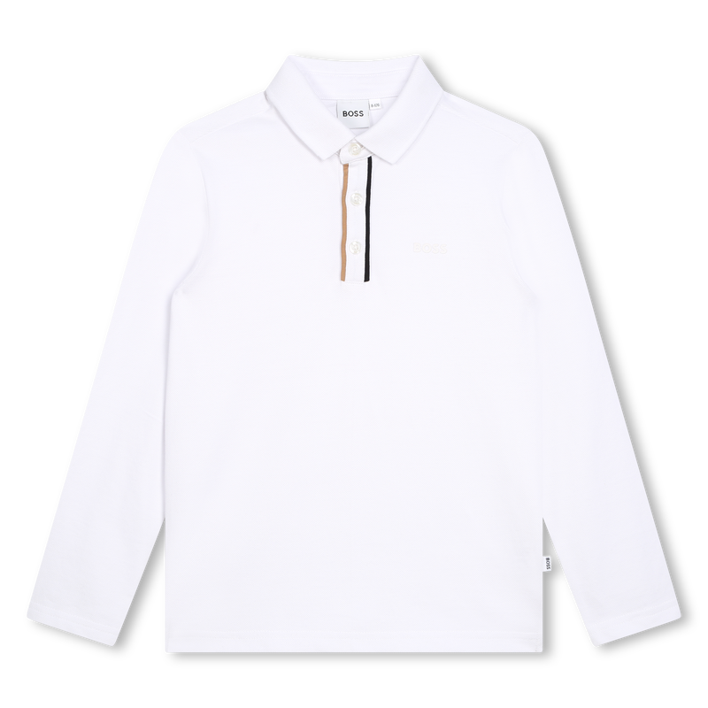 Polo a maniche lunghe BOSS 
                        RAGAZZO